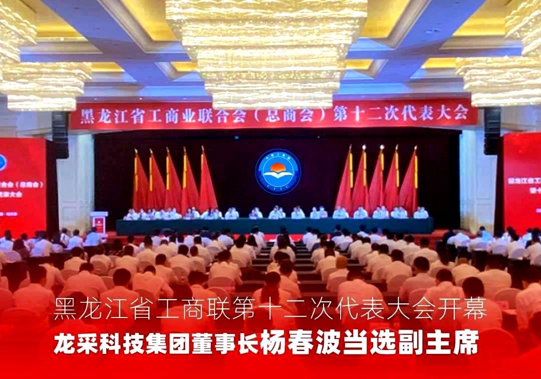 黑龙江省工商联第十二次代表大会开幕，9博科技集团董事长杨春波当选副主席